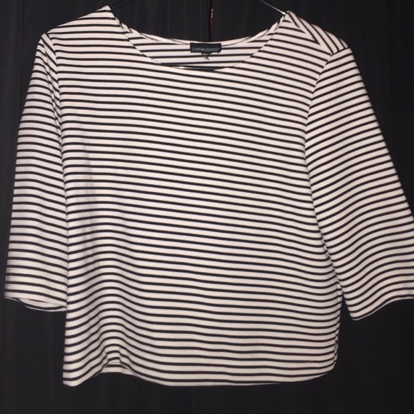 Black and White striped shirt