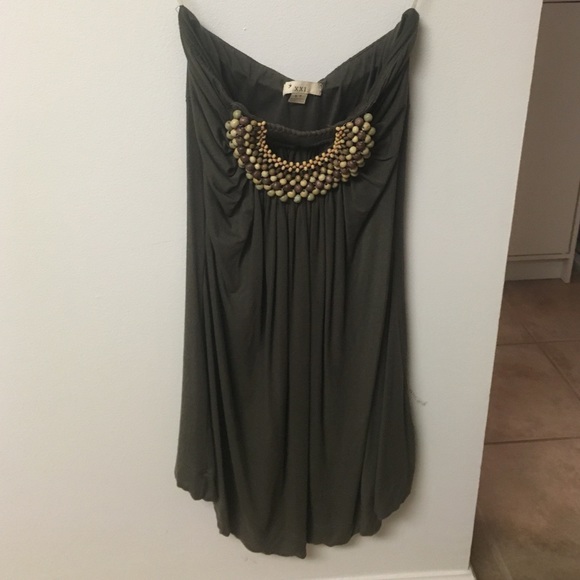 Strapless Dress