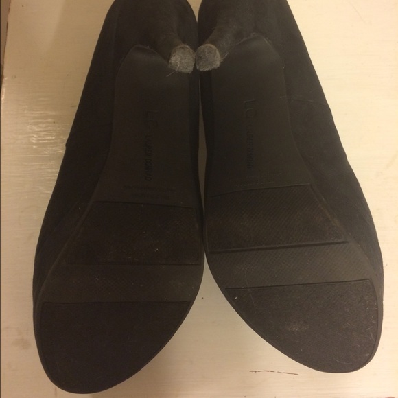 Black felt heels 👠 - Picture 4 of 6