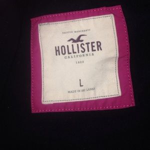 Bright pink large hollister coat