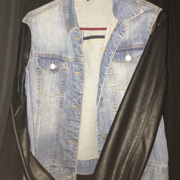 Jean/Leather Jacket