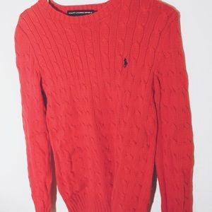 HOT PINK Ralph Lauren Polo Sweater