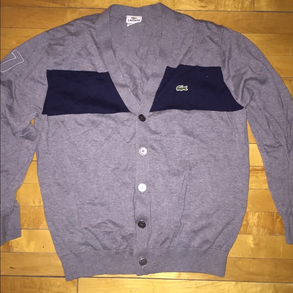 Men's Lacoste cardigan