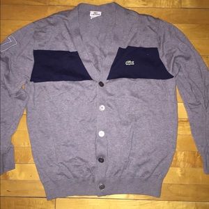 Men's Lacoste cardigan