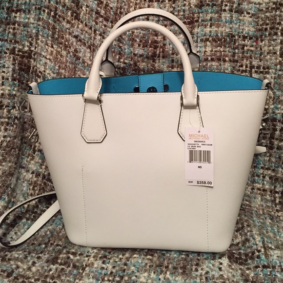 SOLD- Michael Kors Greenwich Satchel - Picture 3 of 4