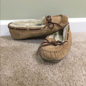 Tan Ugg Moccasins