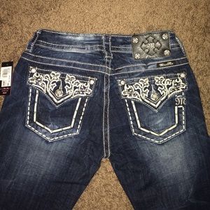 Miss Me boot cut jeans low rise