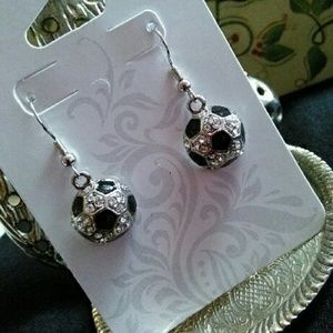 Soccerball Earrings