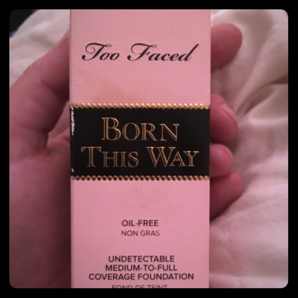Brand new Too Faced Born This Way foundation!!!