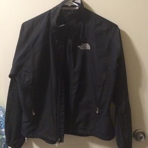North Face Black Windbreaker