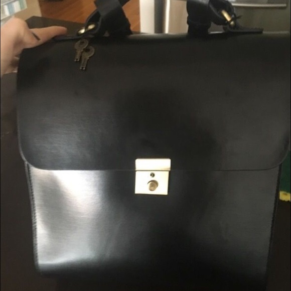 Backpack, leather, brand new