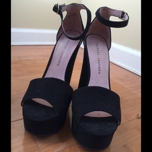 Ankle strap heels