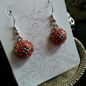 Basketball Earrings