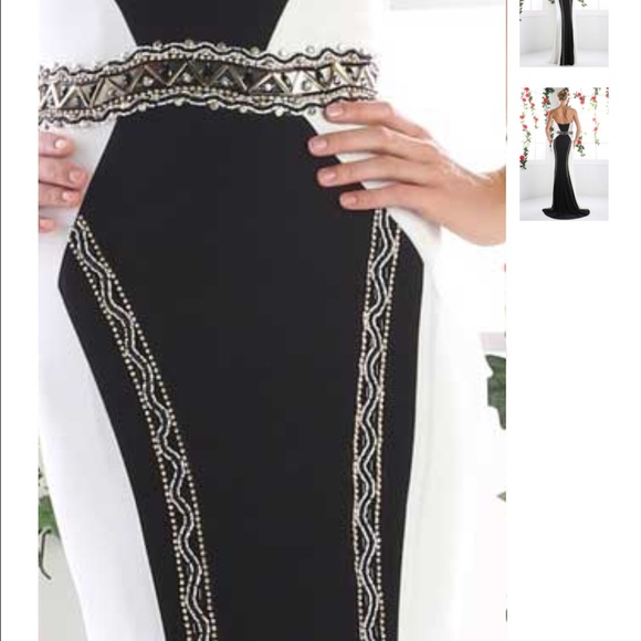 Authentic and new SMC evening jersey dress - Picture 3 of 3