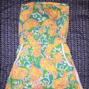 EUC romper in Pop Goes the Lemur.