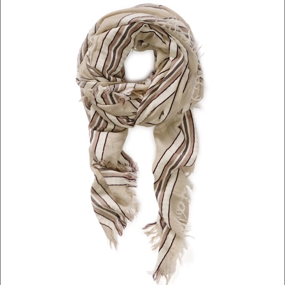Aritzia Accessories - Aritzia WILFRED Blanket Scarf in Oatmeal/Oak