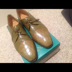 Genuine Davanzati Alligator Shoes