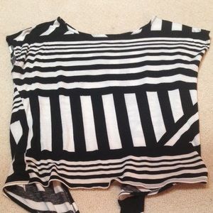 Black and White Top