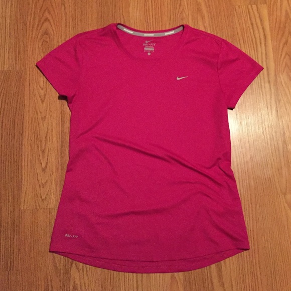 Pink Nike running tee