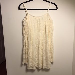 LA Hearts💗 off the shoulder lace dress