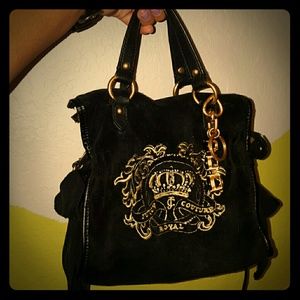 Juicy Couture black cross body bag