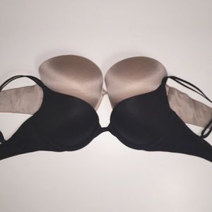 Nude & Black VS Bras
