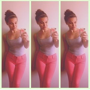 Pink Gap Jeggings