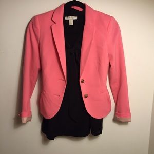 Pink blazer