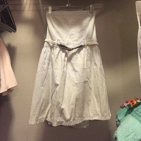 Jean color dress