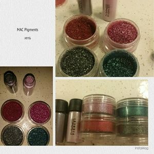 Set of MAC Pigments from their holiday set