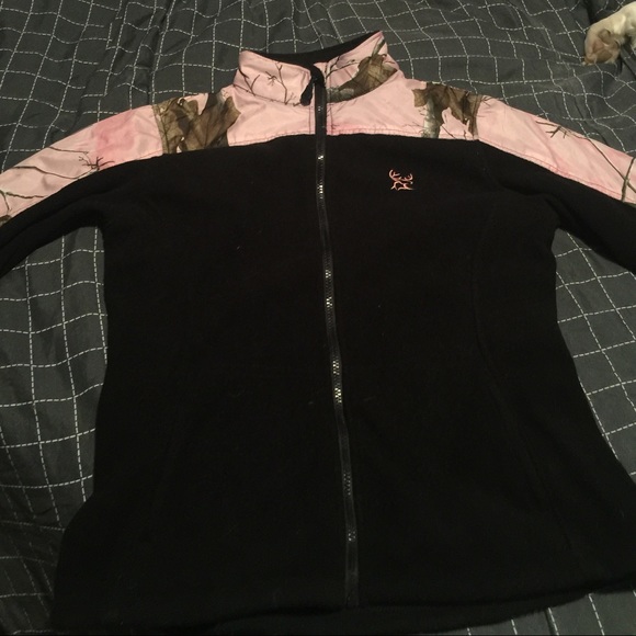 Realtree by Bushmaster full zip pink camouflage