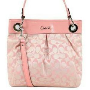 Coach ashley signature crossbody