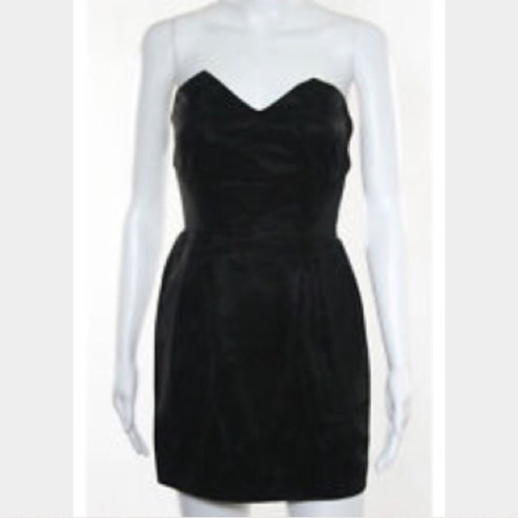 Elizabeth and James black cocktail mini dress