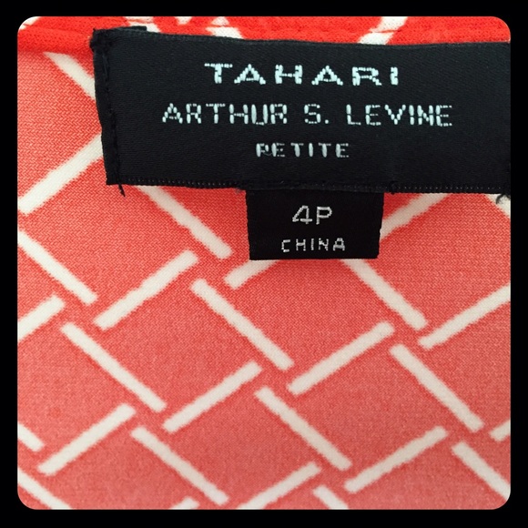 Tahari Wrap Dress - Like New - Worn once - Size 4 - Picture 2 of 3