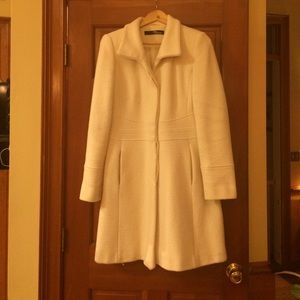 Jane Norman Cream Pea Coat