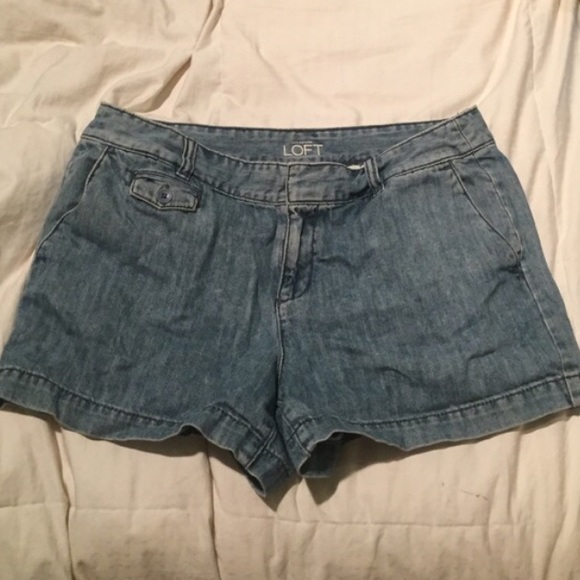 LOFT jean shorts