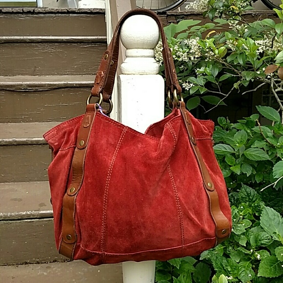Lucky Brand Handbags - Lucky Suede Bag