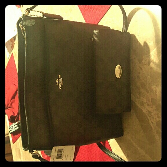 Coach cross body bag