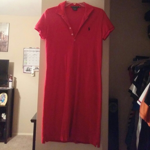 Red Ralph Lauren Sport Dress