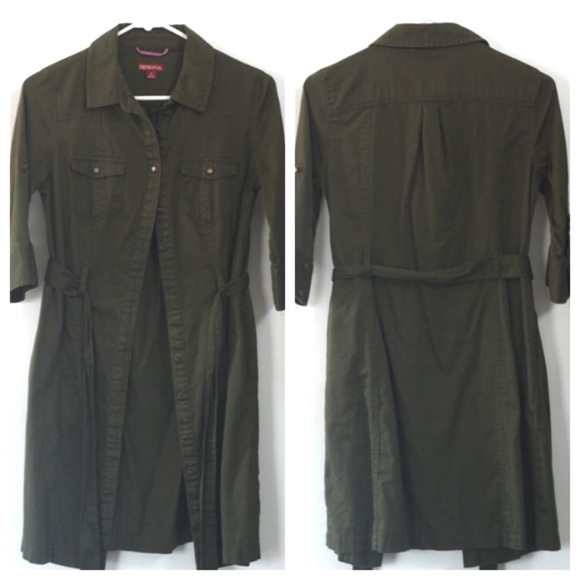 Casual Green Shift Dress by Merona - Picture 2 of 2
