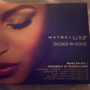 Maybelline Gilded in Gold Makeup Kit