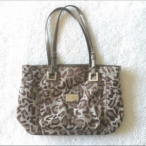 Nine West Leopard Print Tote