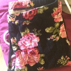 Floral leggings