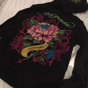 Ed hardy bling hoodie
