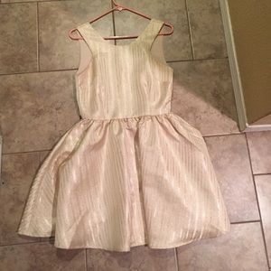 Keepsake the label champagne prom dress