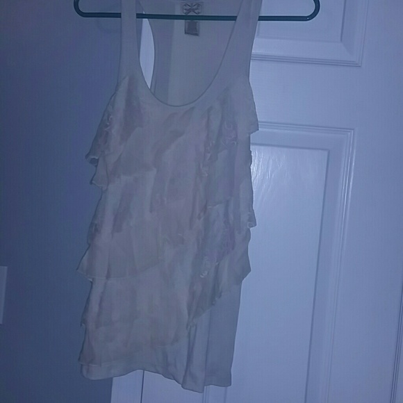 Cream tank top