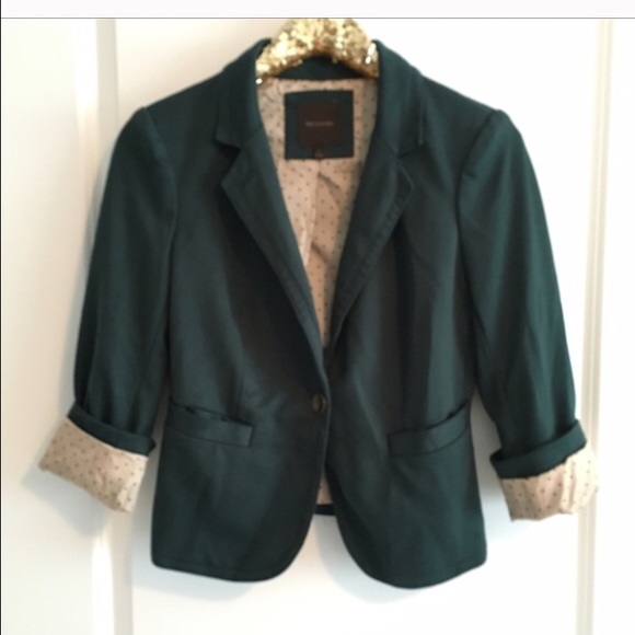 Green blazer by The Limited