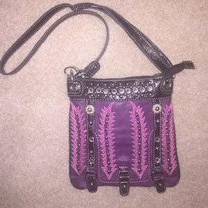 Western crossbody purse