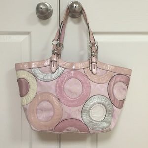 Pink Coach Purse