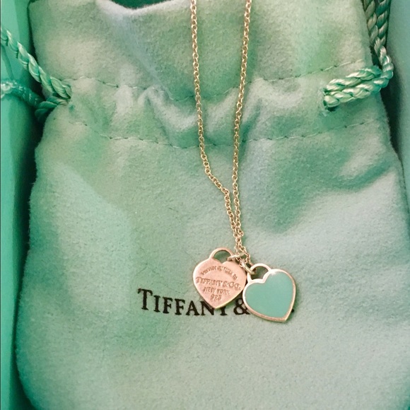 Tiffany hearts necklace